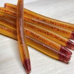 Louie’s Lures – Motor Oil Core Shot Stick Baits (Floating Soft Plastic Worms)