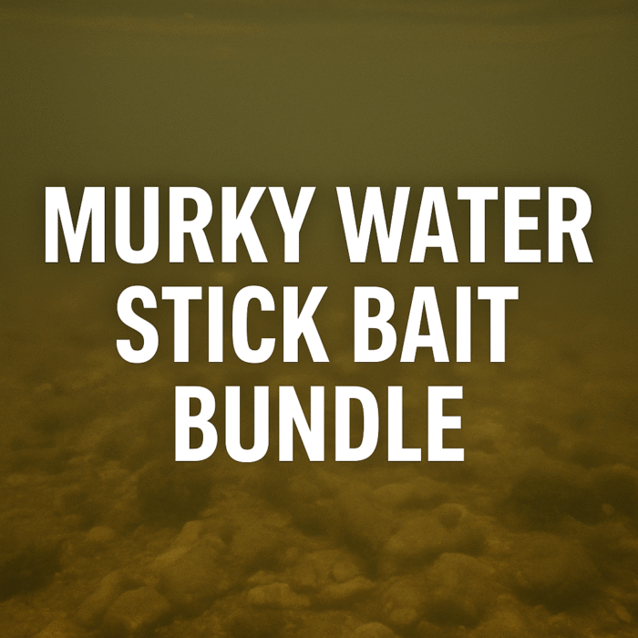 Louie’s Lures – Murky Water Stick Bait Bundle (8-Pack Mixed Floating & Sinking) - Image 1